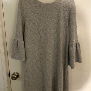 French Connection gray shift dress